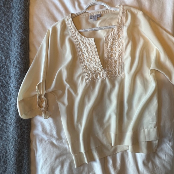 J Crew - off white blouse - Picture 2 of 8